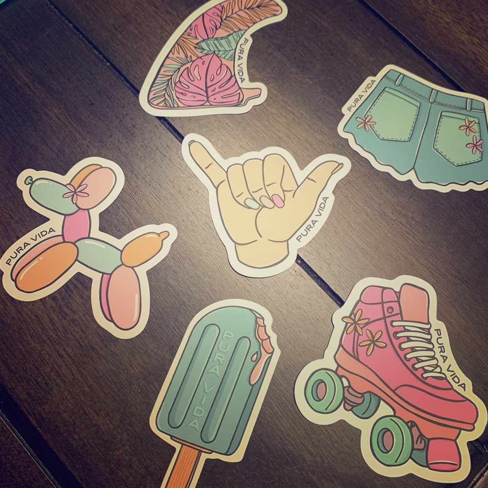 Pura vida stickers!